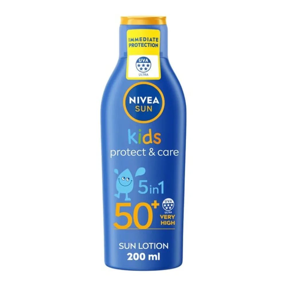 Nivea Sun Kids Protect & Care Sun Lotion 200ml SPF 50+