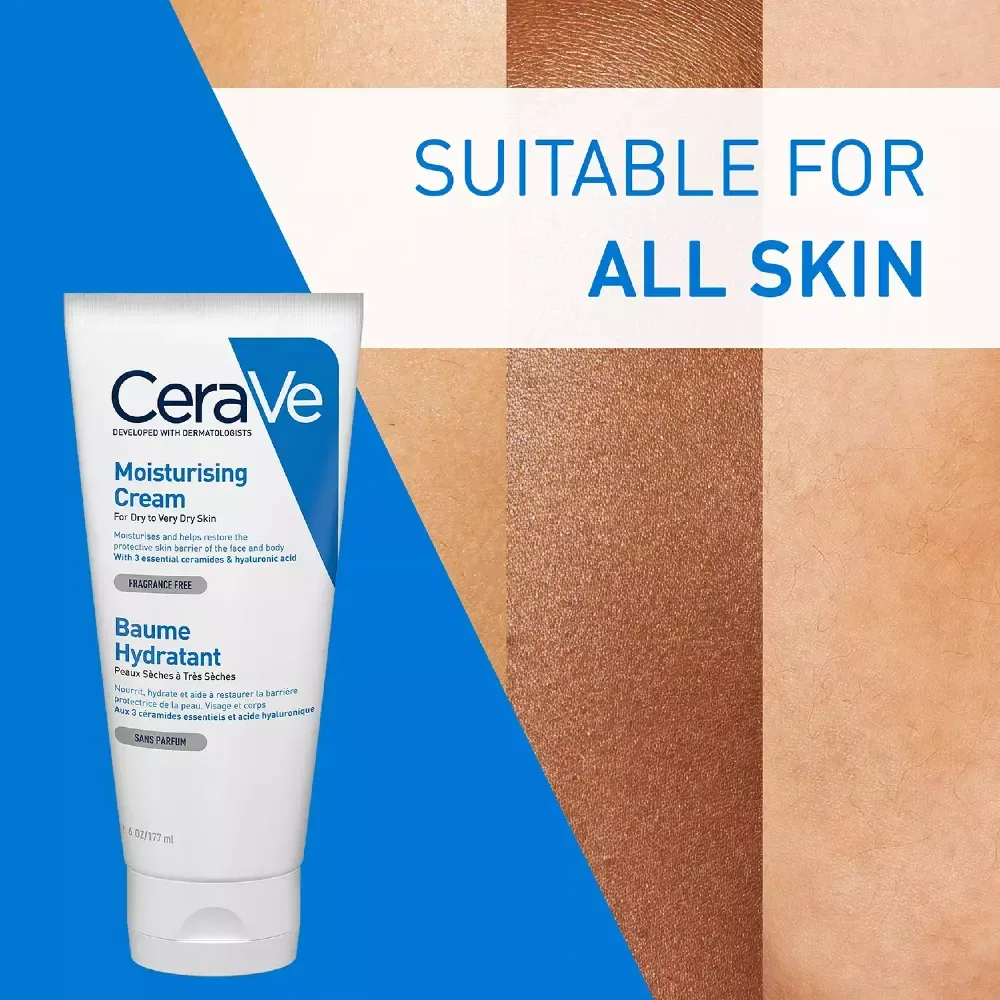 CeraVe Moisturising Cream Tube with Ceramides 177ml