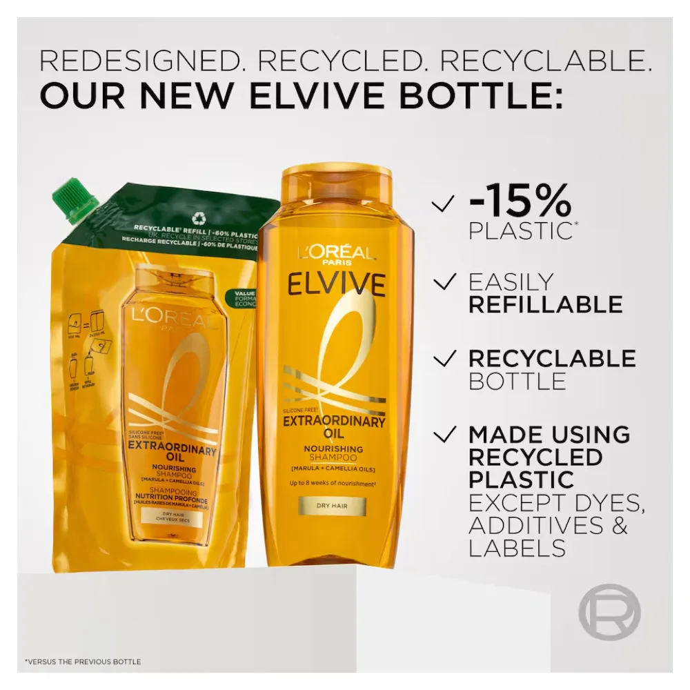 L'Oreal Elvive Extraordinary Oil Shampoo 250ml
