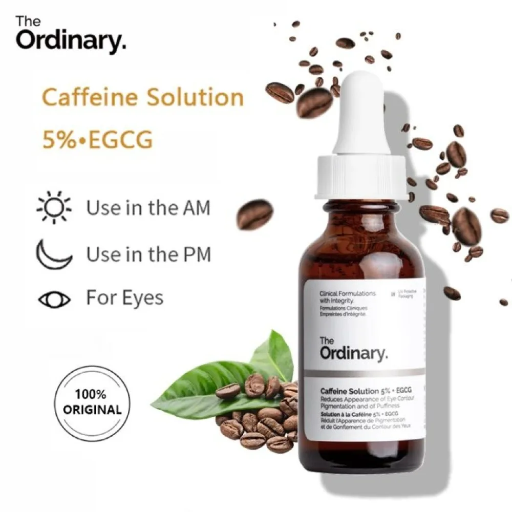 The Ordinary Caffeine Solution 5% + EGCG Depuffing Eye Serum 30ml