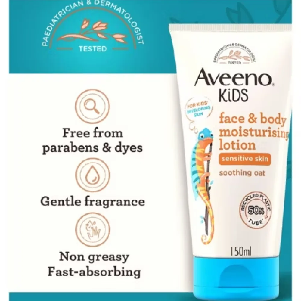 Aveeno Kids Face & Body Moisturising Lotion