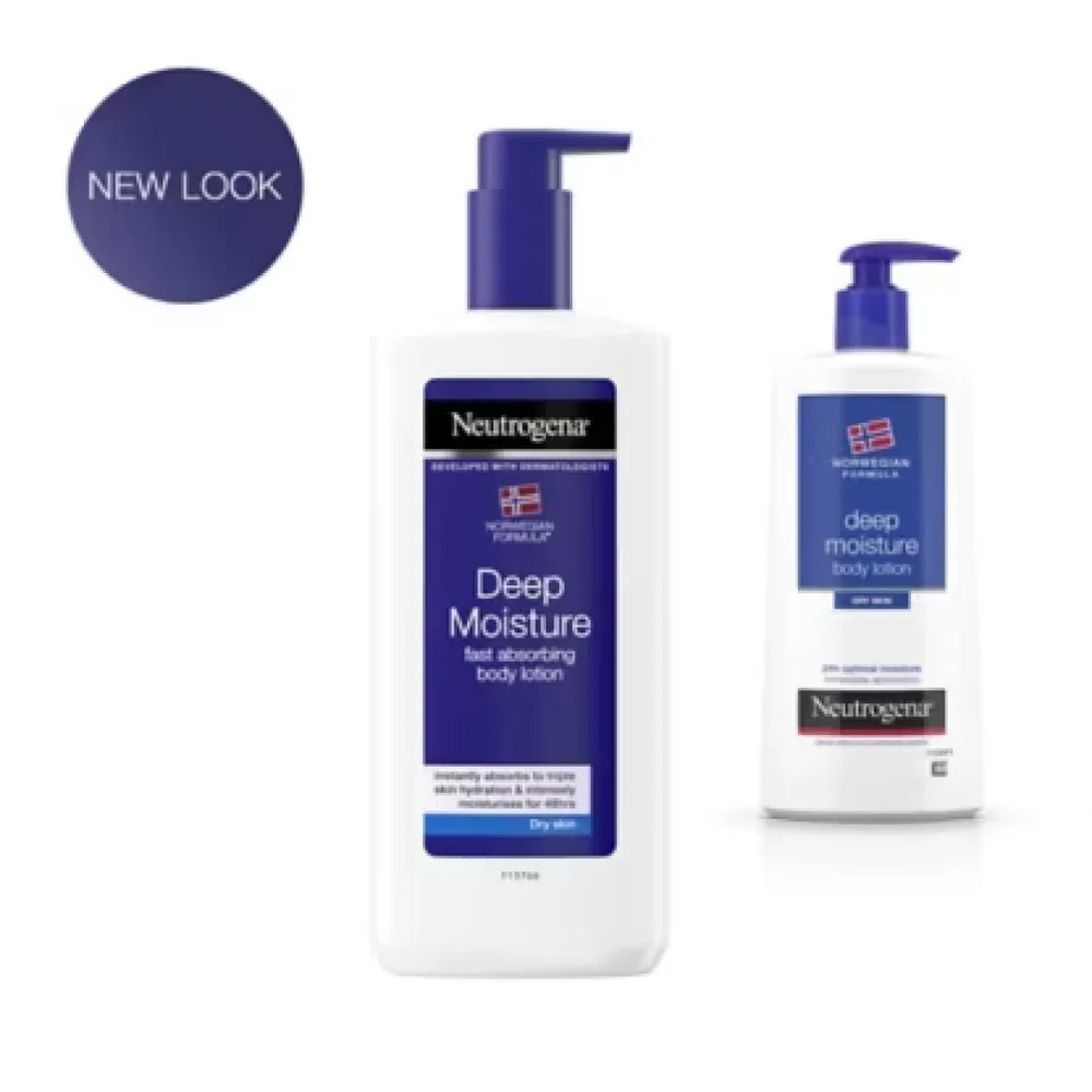 Neutrogena Deep Moisture Fast Absorbing Body Lotion 400ml