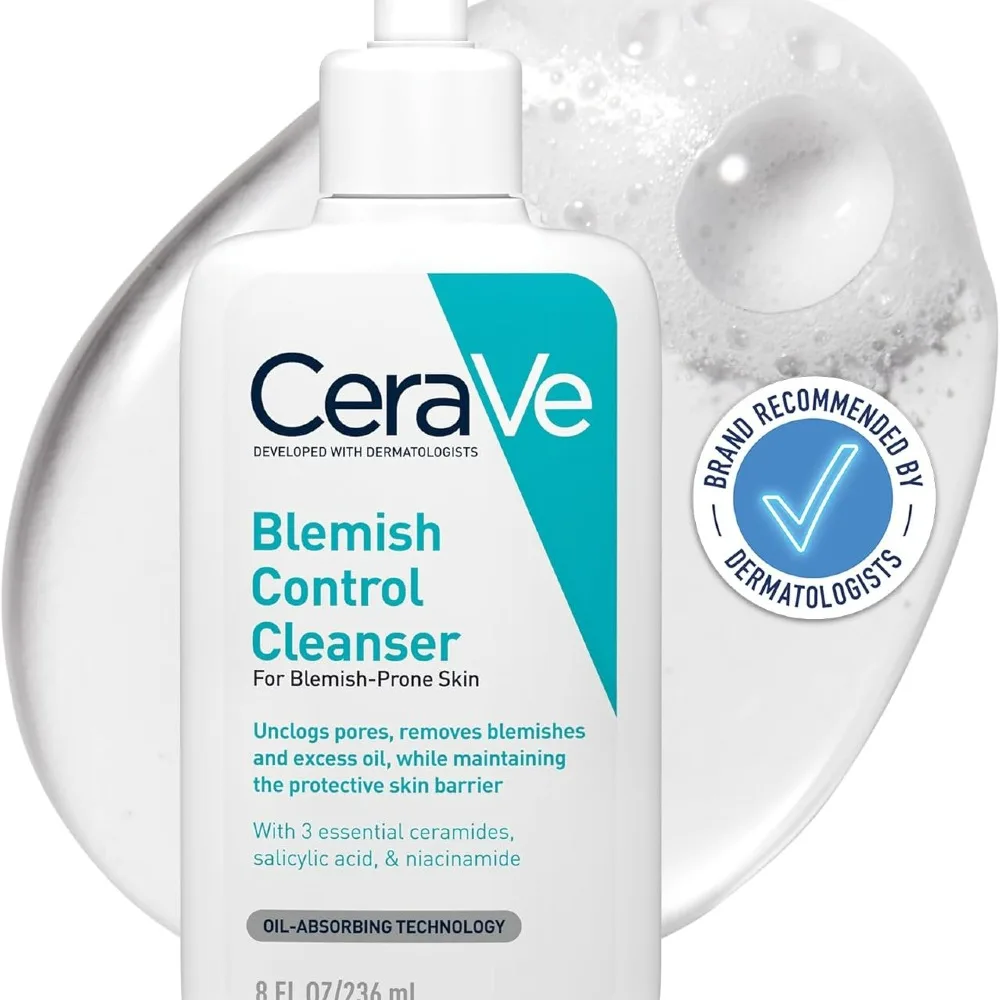 CeraVe Blemish Control Face Cleanser with 2% Salicylic Acid & Niacinamide 236ml